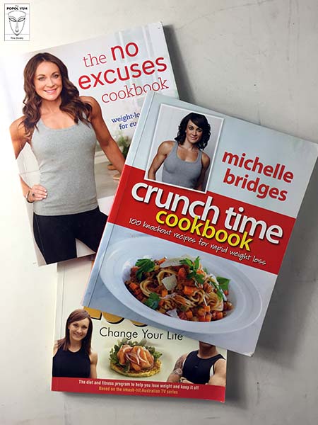Collection Of Michelle Bridges / The Biggest Loser Cookbooks